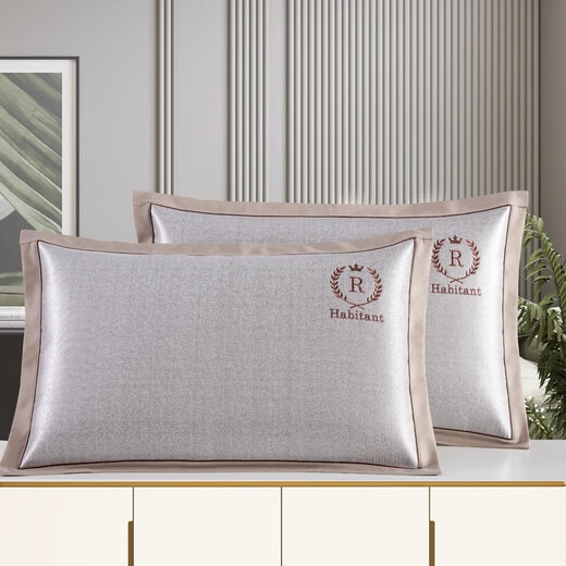 Rowe Luxury Products Rowilux Импортированная летняя ледяная шелковая подушка двусторонняя подушка с прохладным ковриком ядра. Одиночный коврик для подушки с ратушним подушкой One Par