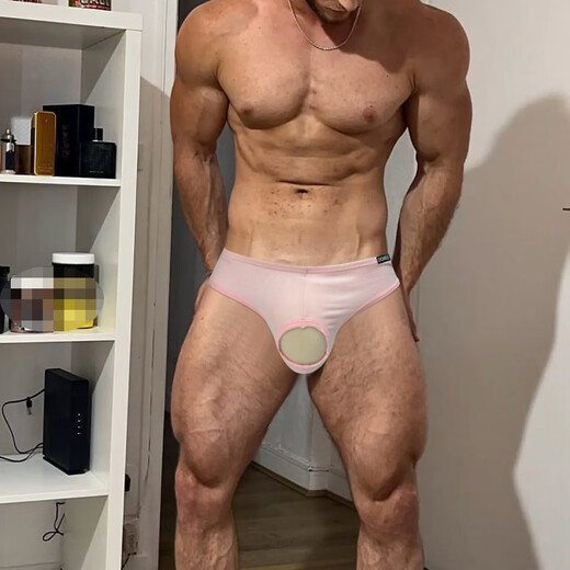 Men's thongs can be worn when going out, men's stuffed men's maid costume sexy underwear, men's and women's butt-covering skirt, black - men's and women's cos clothing fake 0-girl gay M size