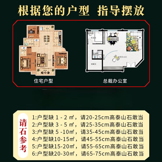 胖东来品质泰山石敢当镇宅室内家用靠山石天l然原石摆件室外正宗 孔雀蓝 Y897