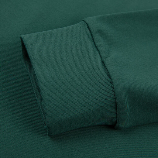 Hush Puppies children's clothing for boys, middle and older children, autumn new style, comfortable, classic, casual and versatile long-sleeved POLO shirt, green 130 cm