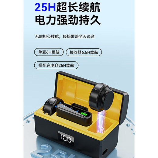 IMVP camera wireless lavalier microphone is suitable for Nikon Z6 Z7 Z8 Z30 Z50 D750 D850 D3 D6 MIX camera noise reduction video recording microphone 2 one for two, suitable for cameras and mobile phones, with monitoring headphones