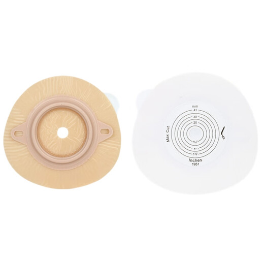 Universal Ostomy Pocket LC2002 Zweiteiler Set (30 Impotenzbeutel+6 Chassis) [Basisversorgungsmodell C] 1907+12020+12035