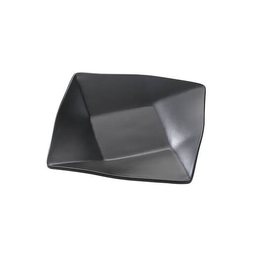 Yonghuanmemid Tafelgeschirr Teller Gericht Imitation Porzellan Quadratschild Schwarzes Tier Plastik Essschild Handtplatte Hot Pot Restaurant Teller LJP1098 10 Packungen