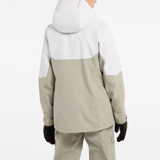 始祖鸟（ARC'TERYX）SENTINEL 拼接撞色连帽休闲夹克外套 女款 卡其色 M