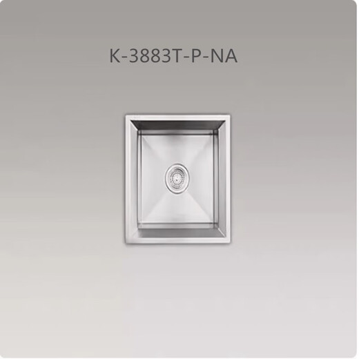 科勒（KOHLER）新款K-3883T-P-NA珀丽斯小单槽台下 K-3883T-P-NA