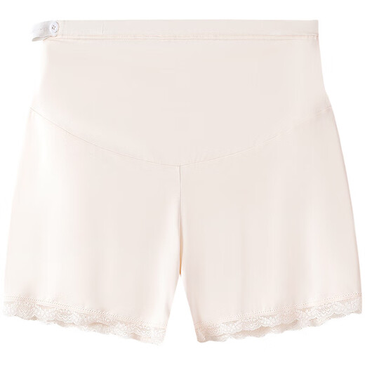 British maternity shorts safety pants for summer loose pregnancy special large size thin leggings high waist adjust skin tone 2XL