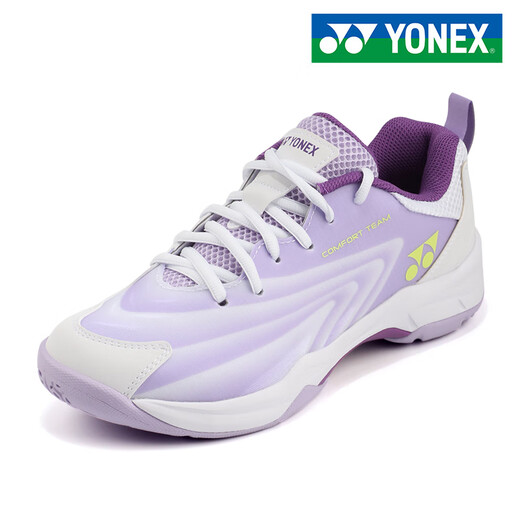 YONEX2025 new Yonex badminton shoes women's professional yy sports shoes anti-slip and transparent high-value sneakers lavender SHBCFT2 new sports shoes women's 39