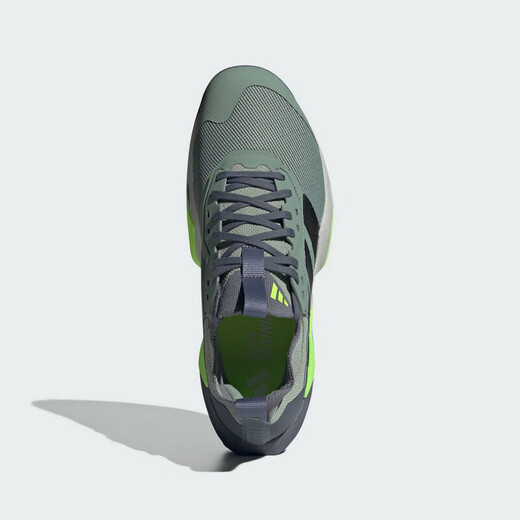 阿迪达斯 （adidas）男款RAPIDMOVE ADV 2 TRAINER M百搭减震透气轻便低帮运动篮球鞋 JH6167 绿色 44