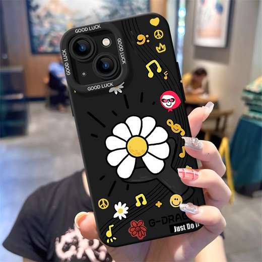 La coque de protection KYODO Quan Zhilong est adaptée pour Apple iQOO Huawei Vivo Xiaomi OPPO OnePlus Coque de protection GD Support Stick Angel Eye Angel Eye Noir MY6624 Modèle Redmi, veuillez contacter le service client.