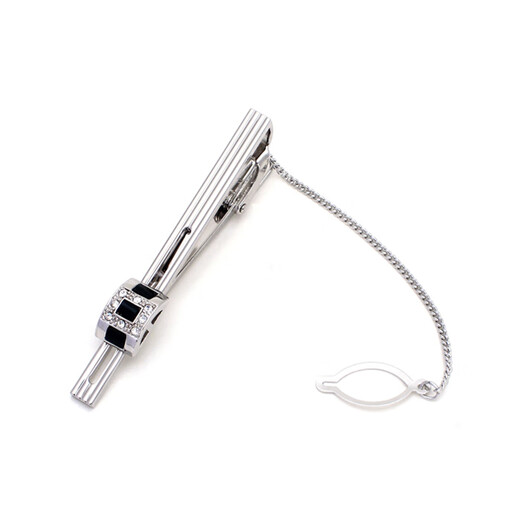 NOSSKISS original imported cufflinks for men, light luxury custom fashion French shirt sleeve nails, advanced birthday gift box, silver cufflinks