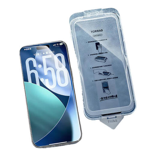 Tulas Titan Film [Anti-Fall a prueba de caída] es adecuada para iPhone16plus Tempered Film Apple 16Plus Película móvil Película Cobertura completa HD Anti-Fingerprint Dust Bin Film iPhone 16 Plus [Actualizar HD] Auricador Polvoprowrip | Bin sin polvo de exportación anti-caída a prueba de caída | Segunda pieza media precio