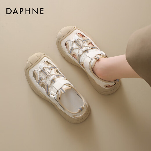 Daphne Sports Sandales pour les femmes 2025 Nouveau été décontracté Hollow Hollow Breshable Mountalneering chaussures de ruisseau mignon mélange 37