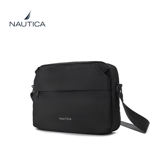 
NAUTICA Business Casual Crossbody Bag Adjustable Shoulder Strap Business Travel Crossbody Bag Black