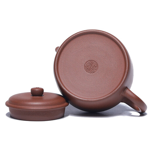 Centennial Liyong Yixing Zisha teapot purely handmade raw ore bottom trough Qingjian Liude bell teapot Kungfu tea set 200cc