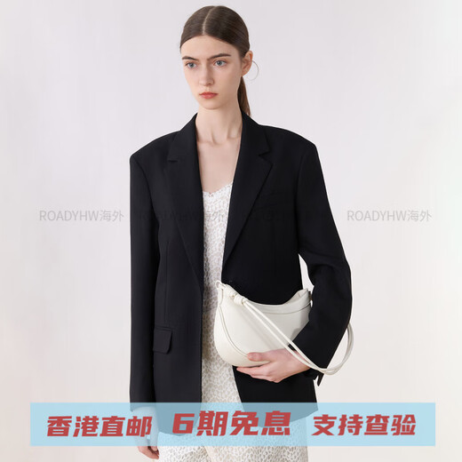 Calvin Klein small ck Spring new simple commuter saddle bag PU one-shoulder armpit bag crossbody saddle bag Small women Light Pink light pink gift box