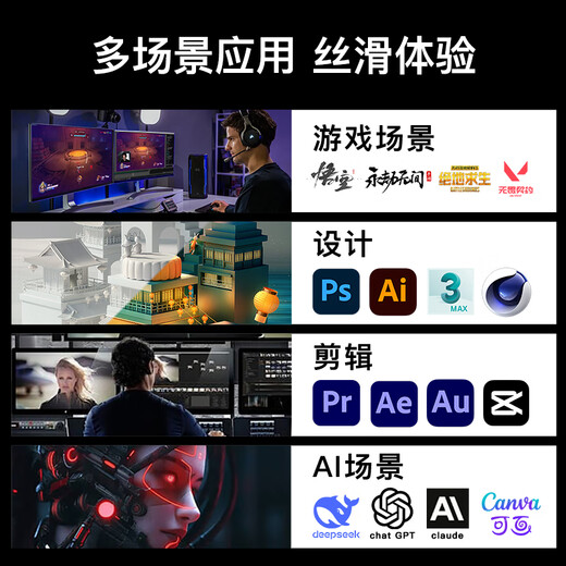 Minglongtang National Subsidy 20% Core i5 13400F/RTX5050 Gaming Desktop E-Sports Live Computer Host Design Rendering Workstation Complete Machine