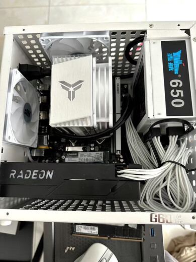9015薄扇台式主机电脑机箱9cm风扇白色9215温控静音CPU散热器 9015/9215温控薄扇白-白灯