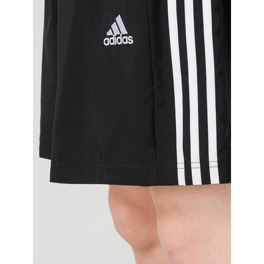 阿迪达斯官方网 短裤男裤2025冬季新款运动裤健身训练休闲裤子透气五分裤 IC1484 M