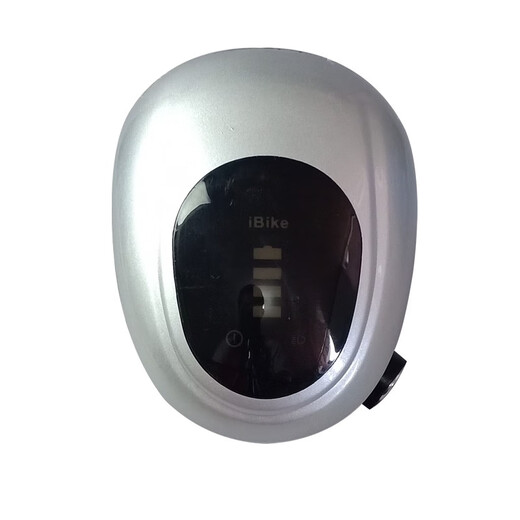12348V36V电动车仪表电量显示喇叭带灯简易款电动车仪表大灯总成灯头 48V雷震子白色