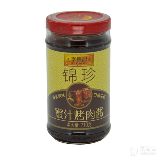 Lee Kum Kee Jin Zhen Honey Barbecue Sauce 210g/bottle
