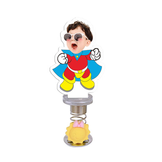 Adornos de automóvil litian temblando música avatar bricolaje a personalizado