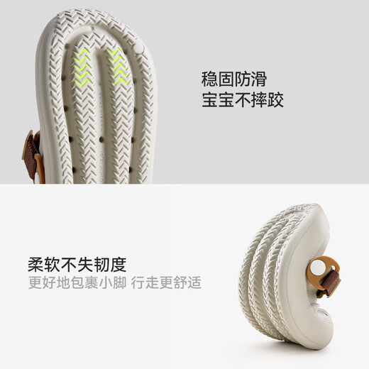 Balabala children's hole shoes for summer new style boys' non-slip sandals wear medium and large children's indoor girls' soft sole beach shoes
