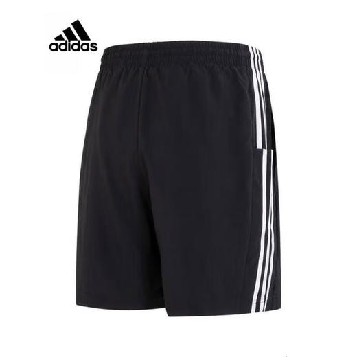 阿迪达斯官方网 短裤男裤2025冬季新款运动裤健身训练休闲裤子透气五分裤 IC1484 M