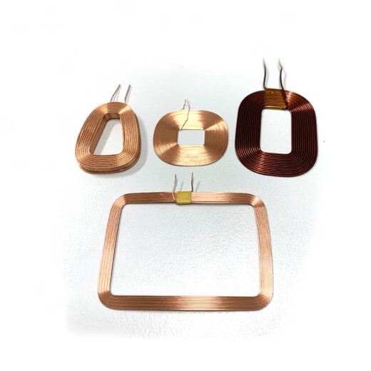 Huili's electromagnetic inductance enameled copper coil self-adhesive hollow skeleton wireless charging magnet RF coil sensor customization
