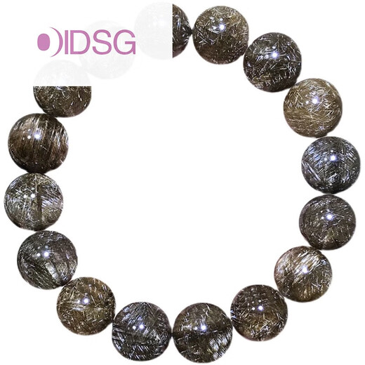 Oidsg Crystal Bracelet Blanc Hair Crystal Hair raide café titane cristal bracelet flash diable cheveux 520 Valentin pour la fête d'anniversaire Gift 12035 Devil Silver Hair Crystal