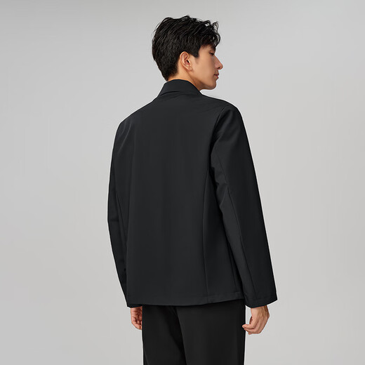 Heilan House Jacket Men's 25 New Lapel Milk Silk Soft Executive Jacket Men's Autumn Navy P6 4XL 190/108B Recommended 197~212Jin Jin is equal to 0.5 kg