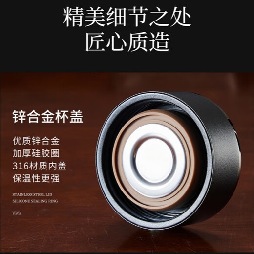 礼言高档荣休礼品退休纪念品水晶奖杯周年庆摆件定制实用送女士男士同事医生党员教师老师感恩感谢礼物 山峰圆盘款+黑色304保温茶杯