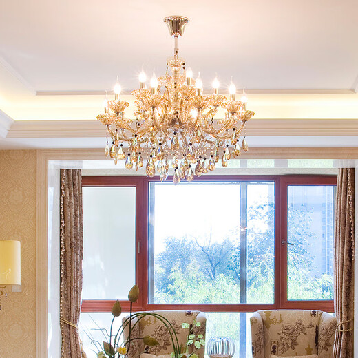 Philips (PHILIPS) LED light bulb E14 small screw crystal light bulb household chandelier energy-saving lighting fixture candle lamp tip bulb tail tip silver 6.5W warm yellow light