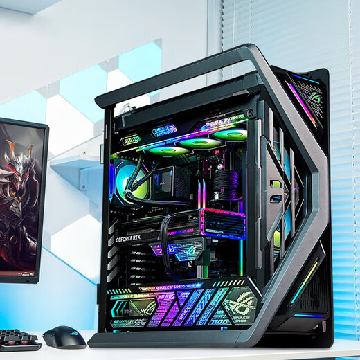 ASUS ROG Genesis family bucket Ryzen AMD 9800X3D Night God 5080/Raptor 5070/5060 graphics card E-sports game design DIY desktop assembly computer complete machine 5 R7-7800X3D/Raptor 5070/32G host set