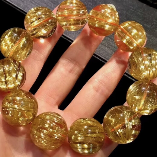 Blonde Crystal Bracelet Blonde Sparkling Titanium Crystal Bracelet