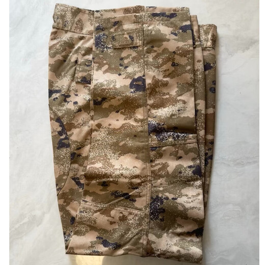 New genuine jungle desert camouflage clothing original outdoor scratch-resistant and wear-resistant winter and summer training uniforms tops and pants desert winter single pants 175/92-96