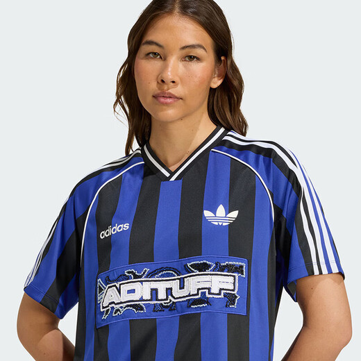 Adidas women's summer new style breathable round neck short-sleeved T-shirt sports casual and fashionable half CV9889 XXS