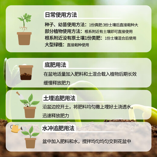 Chicken manure fermented organic fertilizer for household vegetables and flowers, agricultural chemical fertilizer, nutritious soil fertilizer for fruit tree potting, chicken manure fermented organic fertilizer 10 Jin Jin equals 0.5 kilograms