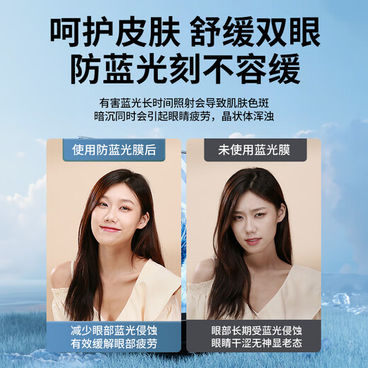 Green giant energy (llano) Rheinland certification computer monitor anti-blue light protection screen anti-blue light anti-radiation eye mask desktop acrylic hanging KTC and other universal 27 inches 16 9