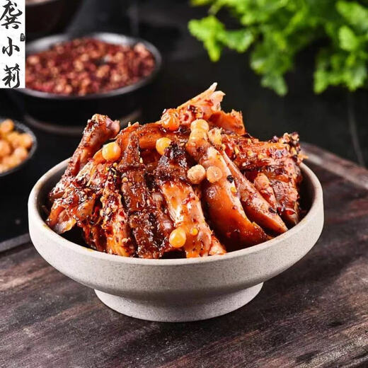 Gong Xiaoli Li Spicy Hand-Teared Rabbit Whole 880g Open a bag and ready to eat Sichuan Zigong Specialty Food Fresh Rabbit Meat Default