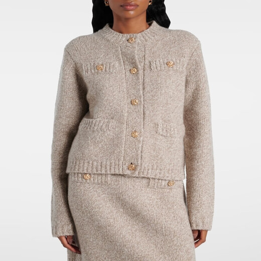 Mytheresa 女士 羊绒混纺开衫 P01072395 米色 M CN 165/92