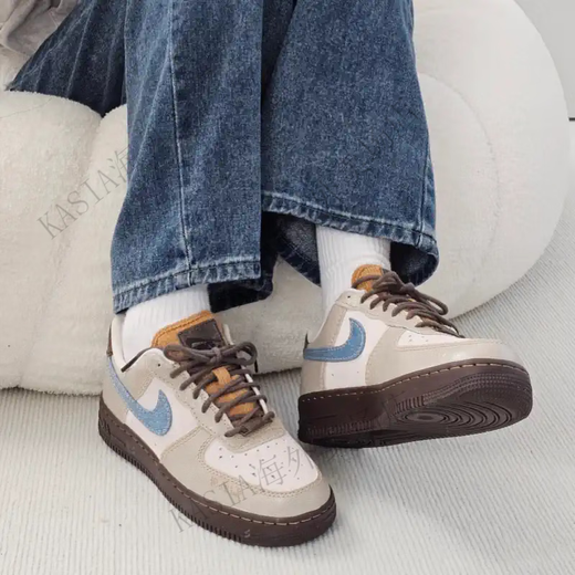 Nike (Nike) Air Force 1 Women's Air Force No. 1 zapatillas de tablero de invierno HQ3458 HQ3458-1421 38