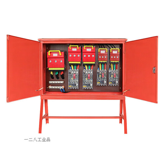 Construction site distribution box, primary, secondary and tertiary box, standard electrical box for temporary engineering, complete set of total power cabinet box, customized according to drawings