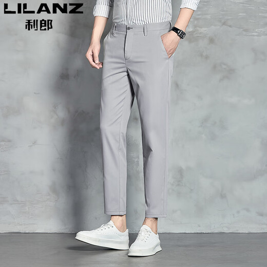 Lilang Men's Ice Silk Casual Pantal