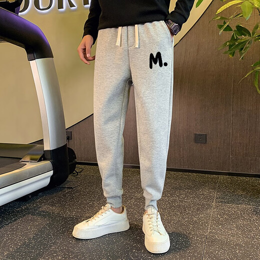 Septwolves (Septwolves) Broken Code 2025 Herren Sommer Neue Neun-Punkte-Modemarke Herrenhosen Casual Thin Slim Sports Hosen Black K11155 M 115Jin [Jin entspricht 0,5 kg]