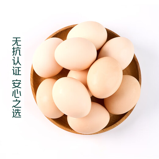 七鲜 安心无抗鲜鸡蛋10枚500g