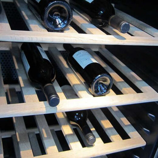 Bosch (BOSCH) 96-pack red wine cabinet intelligent constant temperature wine cabinet household high-end solid wood wine rack 26V80 blue (silver)