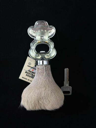 Ouoety Kangaroo Bierflaschenöffner Känguroo Eierflasche Opener Australien Personalisierte Geschenkreise -Reisebericht 1047ff handgefertigt in Australien/Special