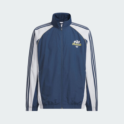 阿迪达斯（adidas） 2025秋男女同款运动休闲防风服外套 KG6691 XS