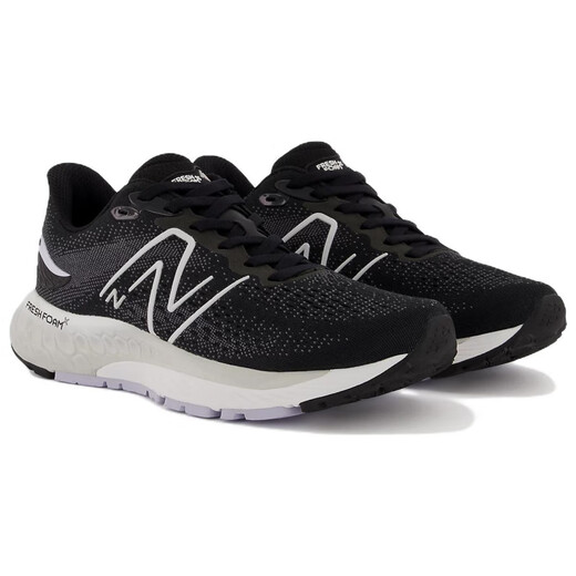 NEW BALANCENB880v12简约舒适网布织物防滑耐磨透气轻便低帮跑步鞋女款黑白 B宽 37.5