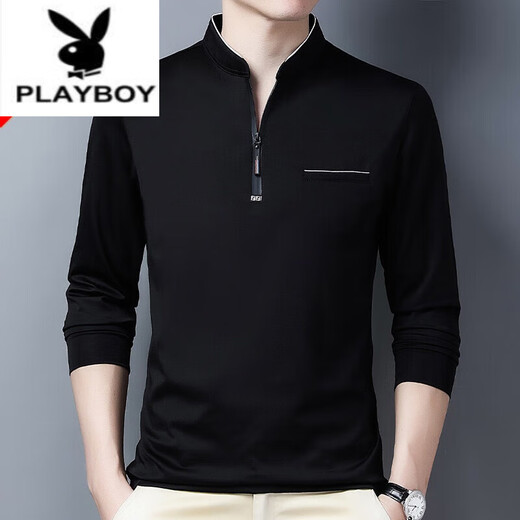 Playboy (Playboy) T-shirt à manches longues en coton pur